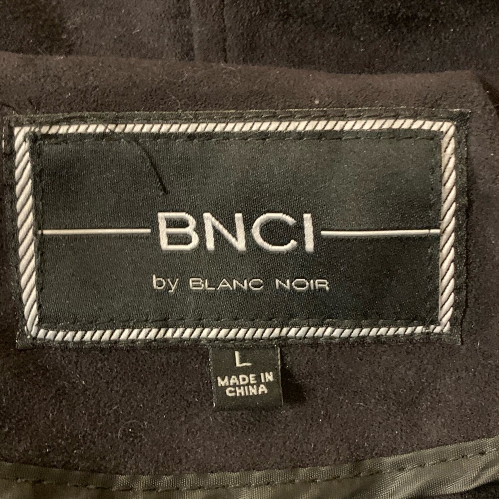 BNCI Black Asymmetrical Zip Light Motor Jacket - Picture 4 of 4